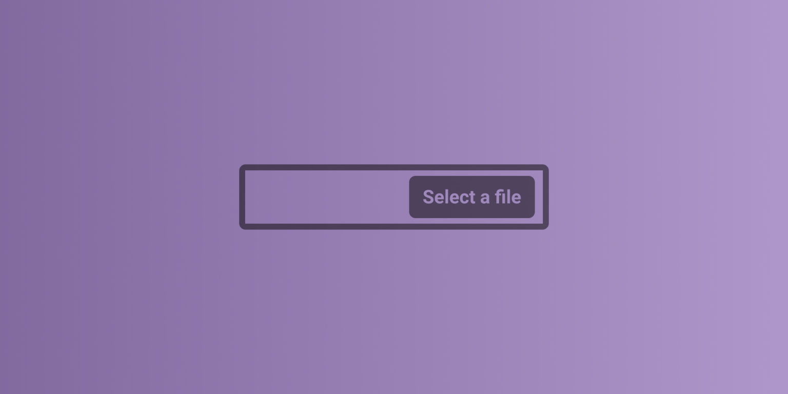 Input type file только изображения