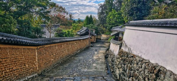 Les rues au cachet d'un japon féodal dans Nara.